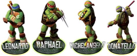 teenage mutant ninja turtles namen